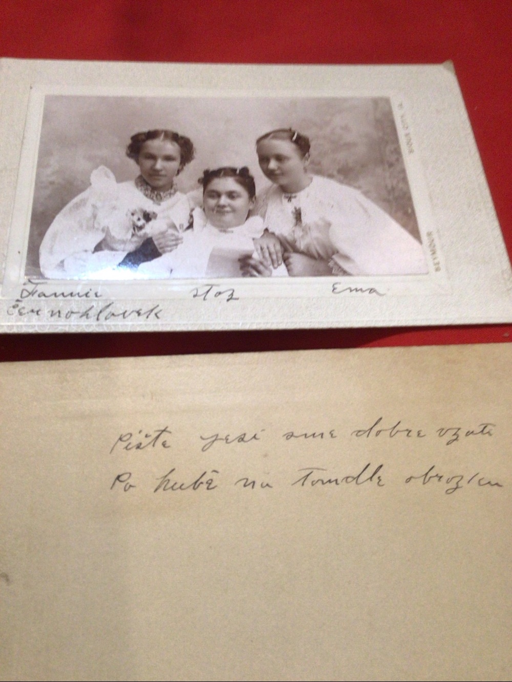 Antique Lot of 11 Cabinet Cards + 2 Antique Calling Cards - Picture 6 of 9